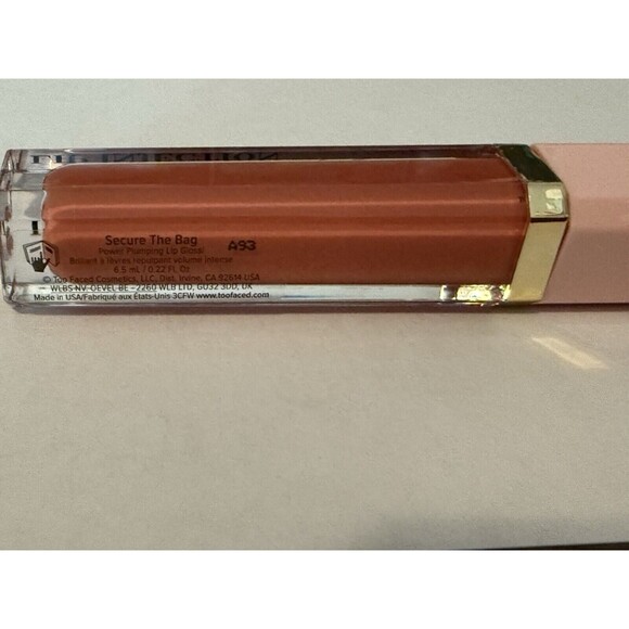 Lot 4 X Too Faced Lip Injecion People Pleaser Wifey Jus Friends Secure New - Picture 2 of 5